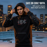 ENFORCER - KEVLAR ONEEHIDE ARMORED HOODIE