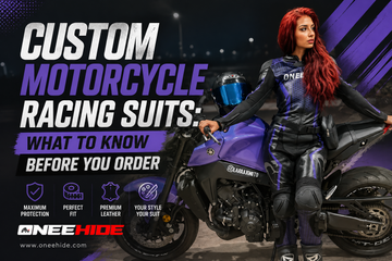 Custom Motorcycle Racing Suits: What to Know Before You Order