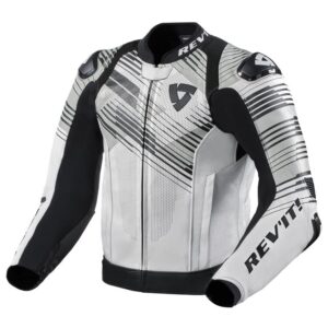 Custom Motorcycle Jackets ( White / Black )